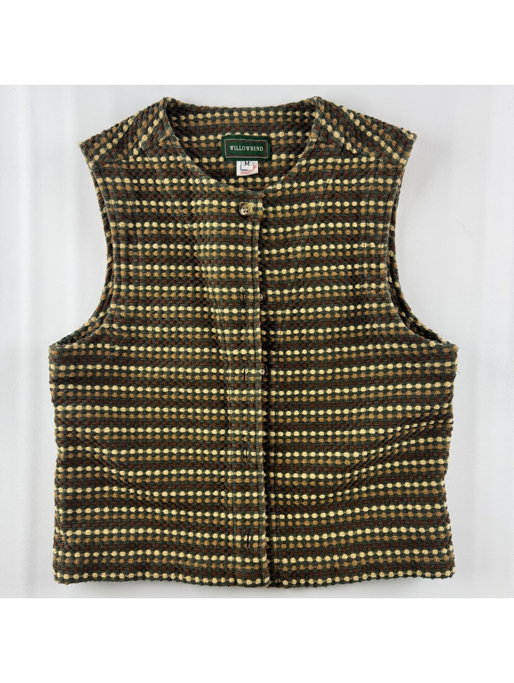 Willowbend Vintage Womens Medium Vest - Made in USA